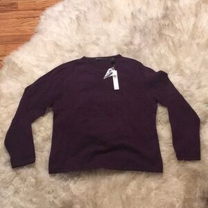 Women’s  Cashmere Purple Sweater